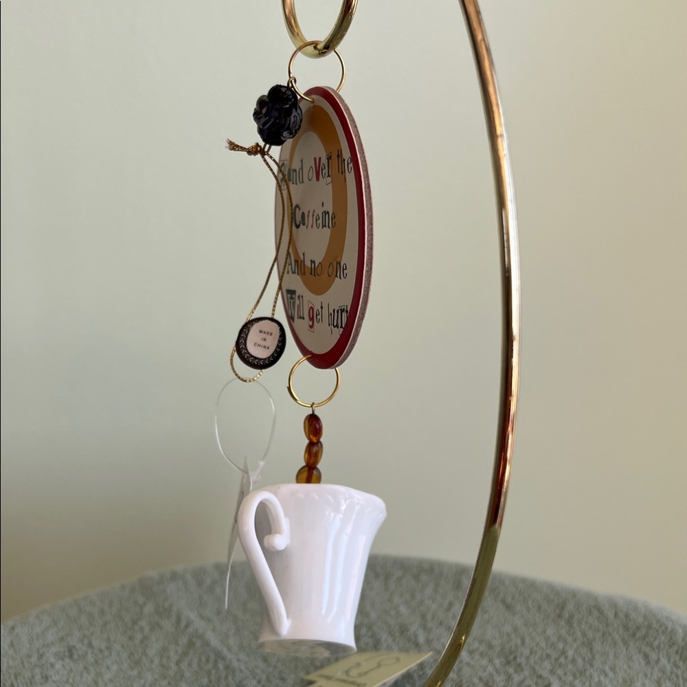 Coffee Themed Hanging Ornament - Picture 6 of 8